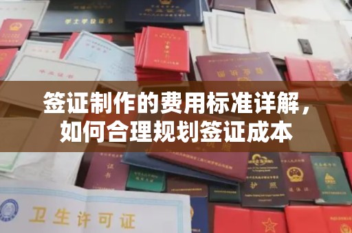 六横签证制作的费用标准详解，如何合理规划签证成本